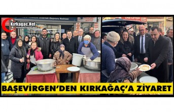 BAŞEVİRGEN’DEN KIRKAĞAÇ’A ZİYARET
