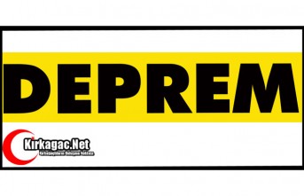 DEPREM..3.9 İLE SALLANDIK