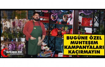 TURKUAZ ÇİÇEKÇİLİK'TEN BUGÜNE ÖZEL MUHTEŞEM KAMPANYA