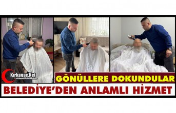 BELEDİYE’DEN GÖNÜLLERE DOKUNAN HİZMET
