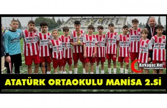 ATATÜRK ORTAOKULU FUTBOLDA MANİSA 2.Sİ