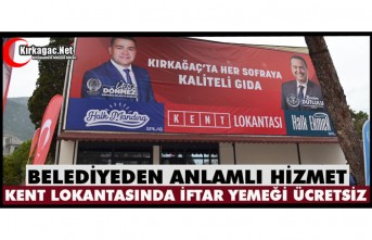 BELEDİYEDEN RAMAZAN AYINDA ANLAMLI HİZMET