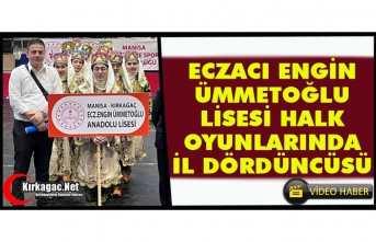 ECZACI ENGİN ÜMMETOĞLU HALK OYUNLARINDA İL DÖRDÜNCÜSÜ