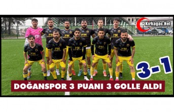 DOĞANSPOR 3 PUANI 3 GOLLE ALDI 3-1
