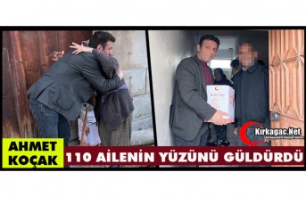 KOÇAK 110 AİLENİN YÜZÜNÜ GÜLDÜRDÜ