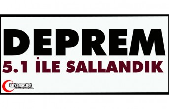 KORKUTAN DEPREM... 5.1 İLE SALLANDIK