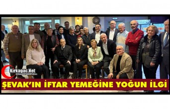 ŞAİR EŞREF VAKFI’NIN İFTAR YEMEĞİNE YOĞUN İLGİ