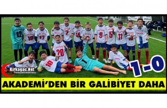 KIRKAĞAÇ AKADEMİ'DEN BİR GALİBİYET DAHA 1-0