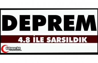 DEPREM...4.8 İLE SALLANDIK