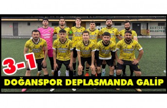 DOĞANSPOR KAPAKLISPOR’U DEPLASMANDA YENDİ 3-1