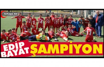 EDİP BAYAT FUTBOLDA ŞAMPİYON