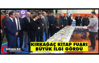 KIRKAĞAÇ KİTAP FUARI BÜYÜK İLGİ GÖRDÜ