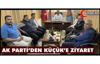 AK PARTİ’DEN ŞOFÖRLER ODASI BAŞKANI KÜÇÜK’E "HAYIRLI OLSUN" ZİYARETİ