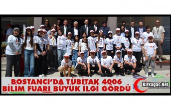 BOSTANCI’DA TÜBİTAK 4006 BİLİM FUARI BÜYÜK İLGİ GÖRDÜ
