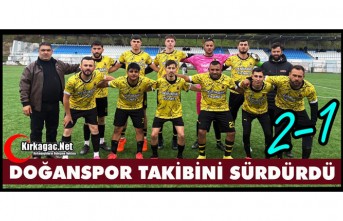 DOĞANSPOR GÖRDES’İ YENDİ İDDİASINI SÜRDÜRDÜ 2-1