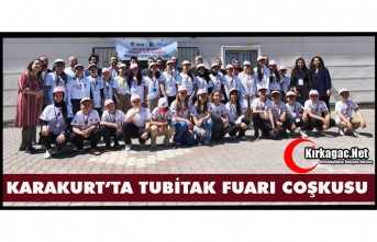 KARAKURT'TA TUBİTAK BİLİM FUARI COŞKUSU