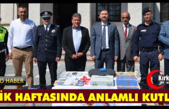 KIRKAĞAÇ'TA TRAFİK HAFTASINDA ANLAMLI KUTLAMA(VİDEO)