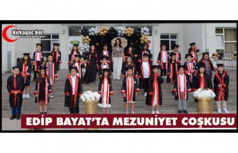 EDİP BAYAT'TAN MUHTEŞEM MEZUNİYET