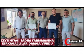 TADIM YARIŞMASINA KIRKAĞAÇ ZEYTİNYAĞI DAMGASI!