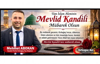 ABOKAN "MEVLİD KANDİLİMİZ MÜBAREK OLSUN"