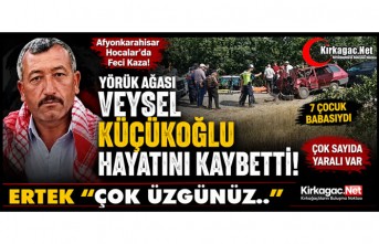 ACI HABER.. VEYSEL KÜÇÜKOĞLU HAYATINI KAYBETTİ