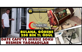 DATE CAFE'YE HIRSIZ ŞOKU! RESMEN YAĞMALADILAR(VİDEO)