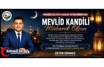 DÖNMEZ’DEN MEVLİD KANDİLİ MESAJI