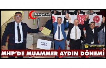 KIRKAĞAÇ MHP’DE MUAMMER AYDIN DÖNEMİ(VİDEO)