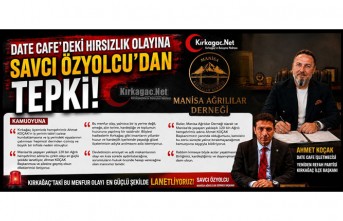 SAVCI ÖZYOLCU'DAN AHMET KOÇAK’A DESTEK: "BU SALDIRI TOPLUMUN HUZURUNADIR"