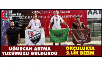 UĞURCAN ARTMA OKÇULUK'TA YÜZÜMÜZÜ GÜLDÜRDÜ