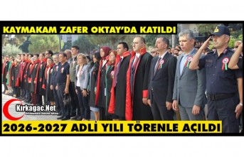 2026-2027 ADLİ YILI TÖRENLE AÇILDI