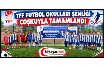 TFF FUTBOL OKULLARI ŞENLİĞİ KIRKAĞAÇ’TA COŞKUYLA TAMAMLANDI