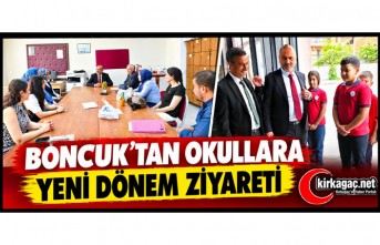 BONCUK’TAN OKULLARA YENİ DÖNEM ZİYARETİ