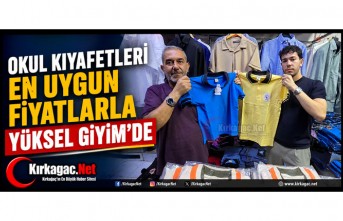 KIRKAĞAÇ’TA EN UYGUN OKUL KIYAFETLERİ YÜKSEL GİYİM’DE