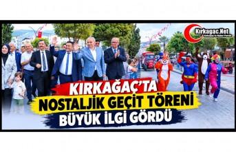 NOSTALJİK GEÇİT TÖRENİ BÜYÜK İLGİ GÖRDÜ(VİDEO)