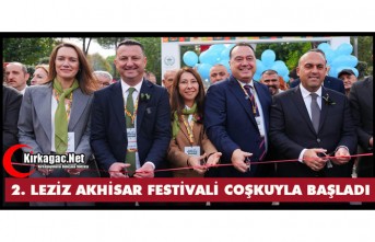 2. LEZİZ AKHİSAR FESTİVALİ COŞKUYLA BAŞLADI