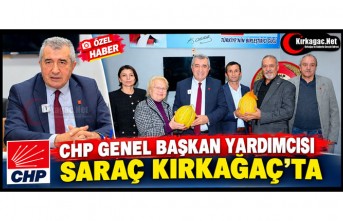 CHP GENEL BAŞKAN YARDIMCISI SARAÇ KIRKAĞAÇ'TA