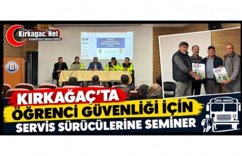 KIRKAĞAÇ'TA ÖĞRENCİ GÜVENLİĞİ İÇİN...
