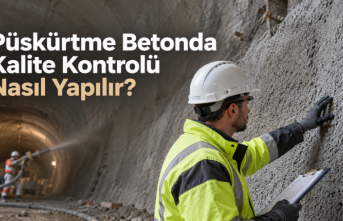Püskürtme Betonda Kalite Kontrolü Nasıl Yapılır?