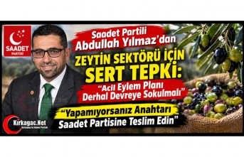 YILMAZ "ACİL EYLEM PLANI HEMEN DEVREYE SOKULMALI"