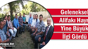 20.GELENEKSEL ALİFAKI HAYRI YİNE BÜYÜK İLGİ...