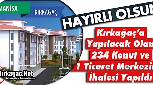 234 KONUT ve 1 TİCARET MERKEZİNİN İHALESİ YAPILDI