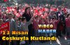 23 NİSAN COŞKUYLA KUTLANDI(VİDEO)