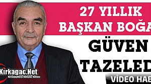 27 YILLIK BAŞKAN BOĞAZ “DEVAM“ DEDİ(VİDEO)