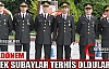 349.DÖNEM YEDEK SUBAYLAR TERHİS OLDU