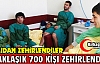 700 KİŞİ YEMEKTEN ZEHİRLENDİ