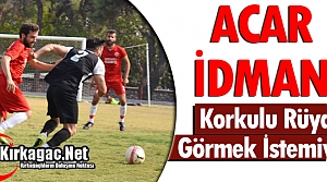 ACARİDMAN KORKULU RÜYA GÖRMEK İSTEMİYOR