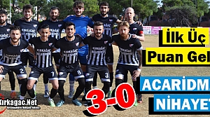 ACARİDMAN NİHAYET 3-0