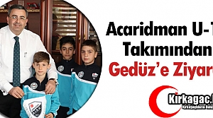 ACARİDMAN U-12 TAKIMINDAN GEDÜZ’E ZİYARET