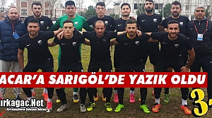 ACARİDMAN'A SARIGÖL'DE YAZIK OLDU 3-1